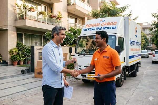 Happy delivery – Soham Cargo Packers Movers