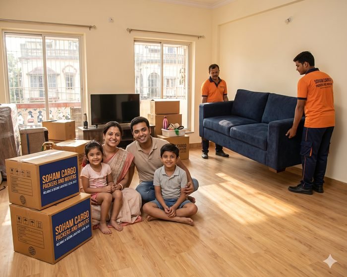 Happy customers with Soham Cargo Packers and Movers Kolkata